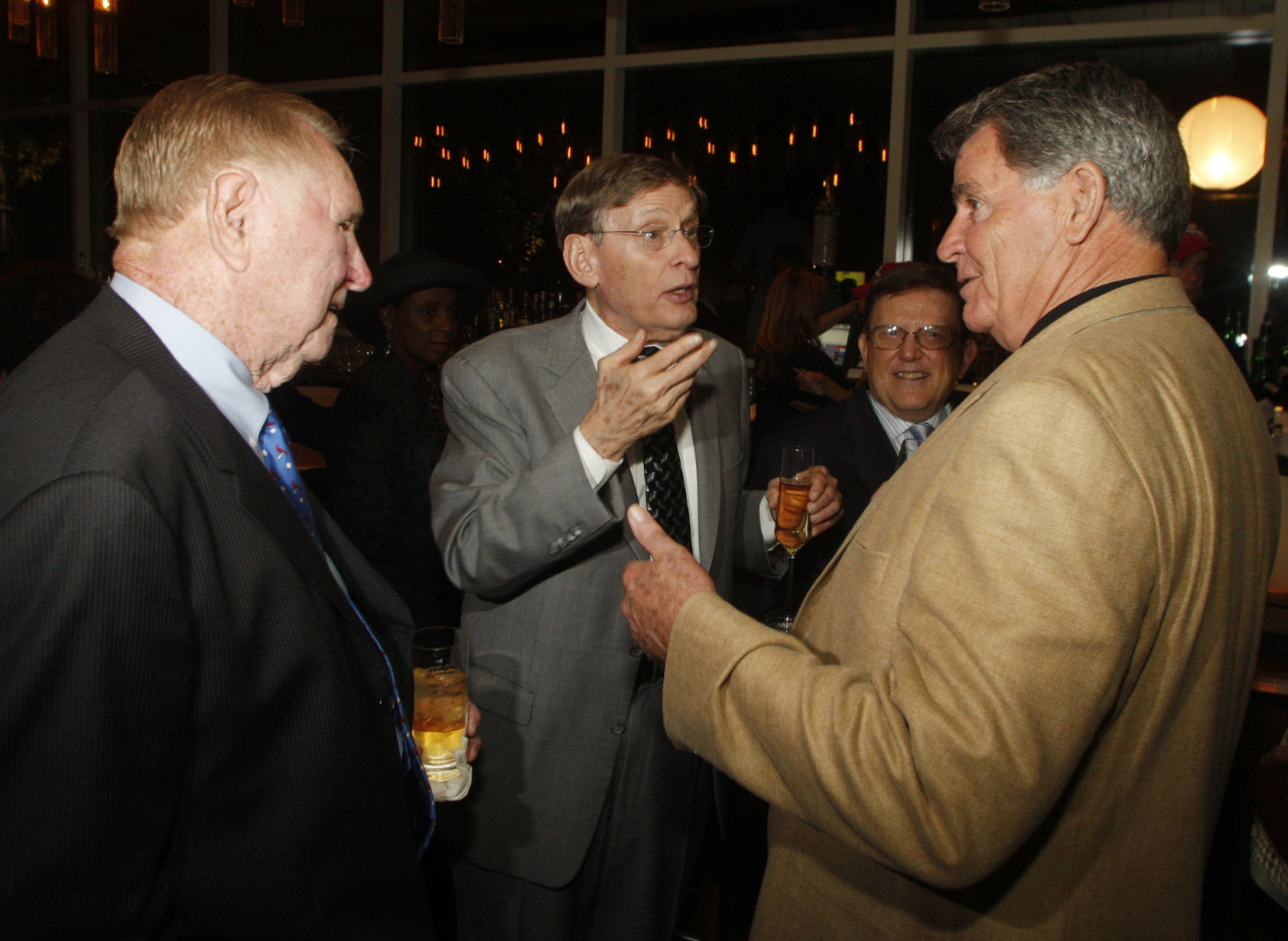 Mike Shannon, Bud Selig,Red Schoendeinst